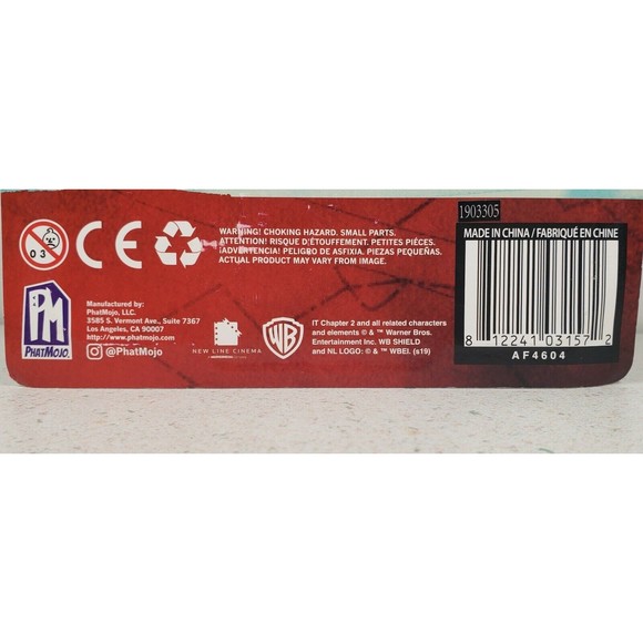 PhatMojo Pennywise Action Figure Chapter Two Series 1 It: New Sealed - Picture 4 of 7